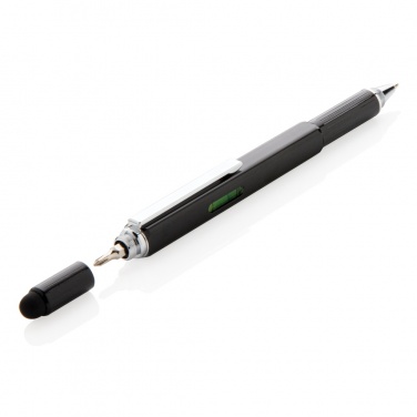 Logotrade promotional item picture of: 5-in-1 aluminium toolpen