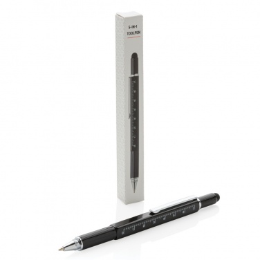 Logo trade promotional product photo of: 5-in-1 aluminium toolpen