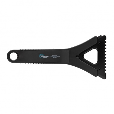 Logotrade promotional product picture of: Polard RCS certified recycled plastic 3-in-1 ice scraper