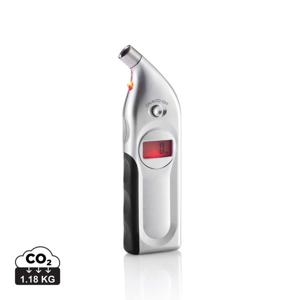 Logo trade business gift photo of: Digital tyre gauge