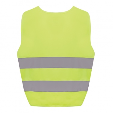 Logo trade promotional gifts image of: GRS recycled PET high-visibility safety vest 3-6 years