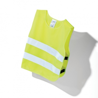 Logotrade advertising products photo of: GRS recycled PET high-visibility safety vest 3-6 years
