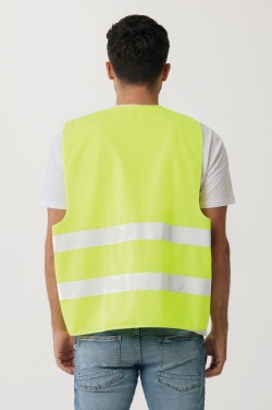 Logo trade advertising products picture of: GRS recycled PET high-visibility safety vest
