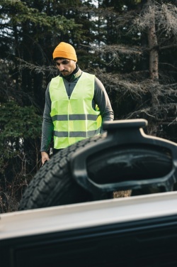 Logotrade promotional product image of: GRS recycled PET high-visibility safety vest