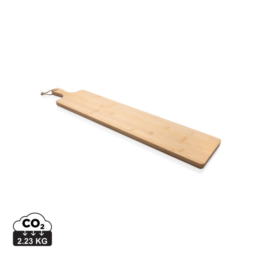 Logo trade promotional giveaway photo of: Ukiyo bamboo large serving board