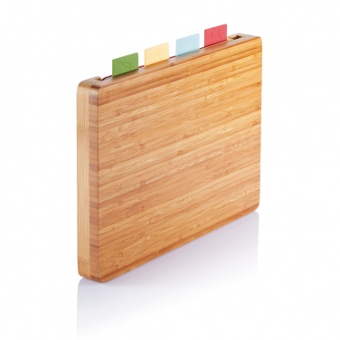 Logo trade promotional merchandise image of: Cutting board with 4pcs hygienic boards