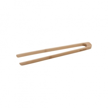 Logo trade promotional product photo of: Ukiyo bamboo serving tongs