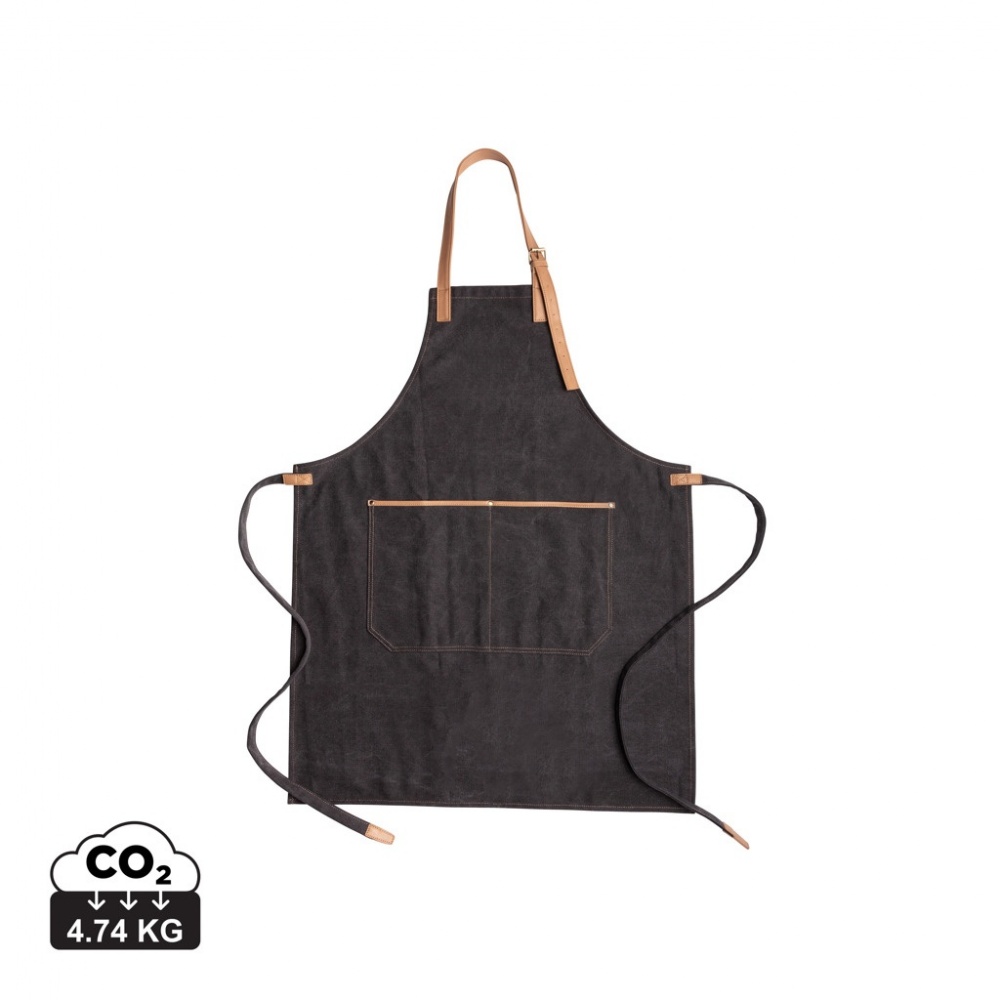 Logo trade advertising products picture of: Deluxe canvas chef apron