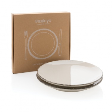 Logotrade promotional item image of: Ukiyo dinner plate set of 2