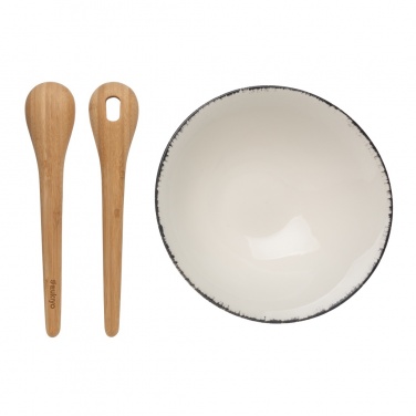 Logotrade corporate gift image of: Ukiyo salad bowl with bamboo salad server