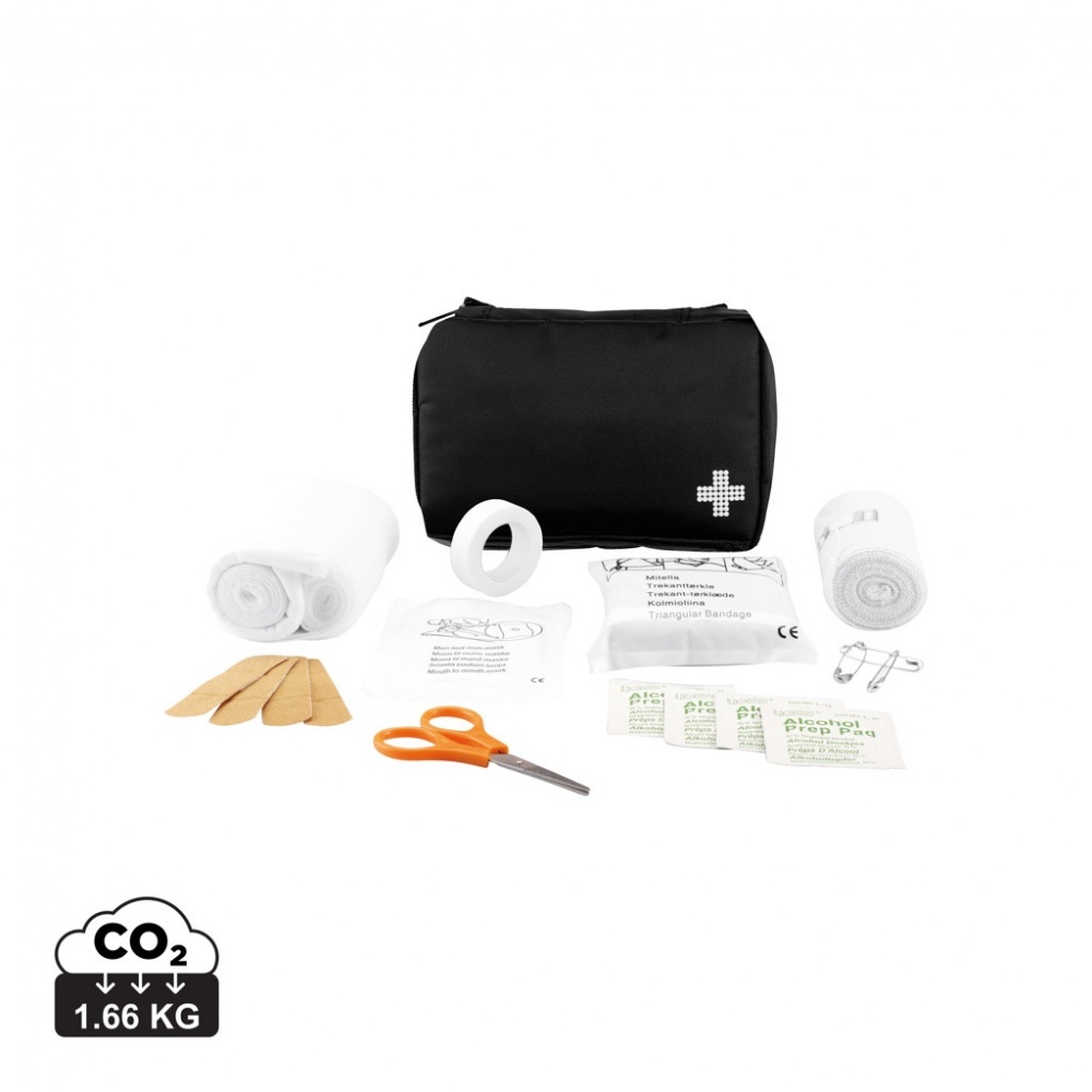 Logo trade promotional items picture of: Mail size first aid kit