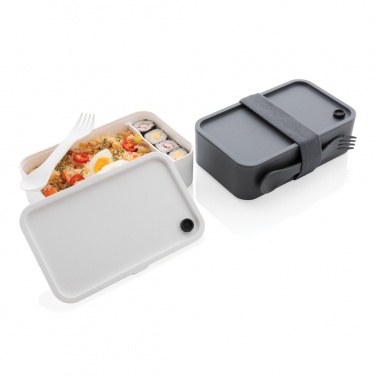 Logo trade advertising products picture of: PP lunchbox with spork