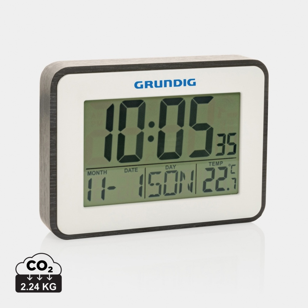 Logotrade promotional products photo of: Grundig weatherstation alarm and calendar