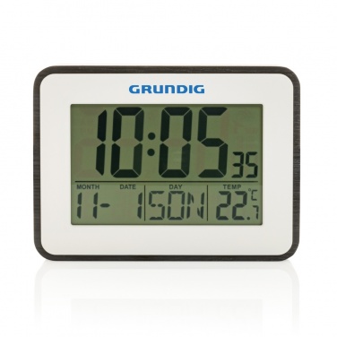 Logo trade promotional merchandise photo of: Grundig weatherstation alarm and calendar