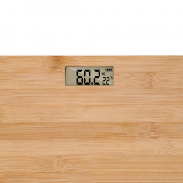 Logotrade promotional item picture of: Grundig Bamboo Digital Body Scale