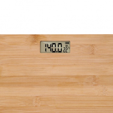 Logotrade advertising products photo of: Grundig Bamboo Digital Body Scale