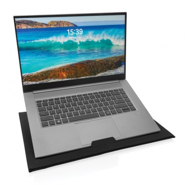 Logo trade promotional merchandise photo of: Impact AWARE RPET Foldable desk organizer with laptop stand