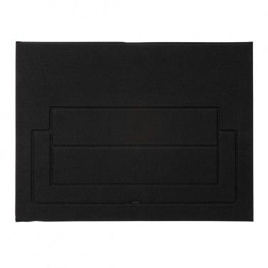 Logo trade promotional gifts image of: Impact AWARE RPET Foldable desk organizer with laptop stand