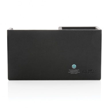 Logo trade promotional giveaways image of: Swiss Peak RCS recycled PU Desk organiser