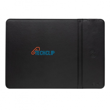 Logotrade corporate gifts photo of: Swiss Peak RCS recycled PU 10W wireless charging mousepad