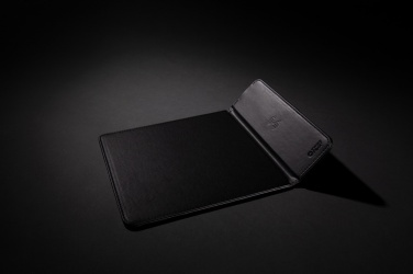 Logotrade promotional gift image of: Swiss Peak RCS recycled PU 10W wireless charging mousepad