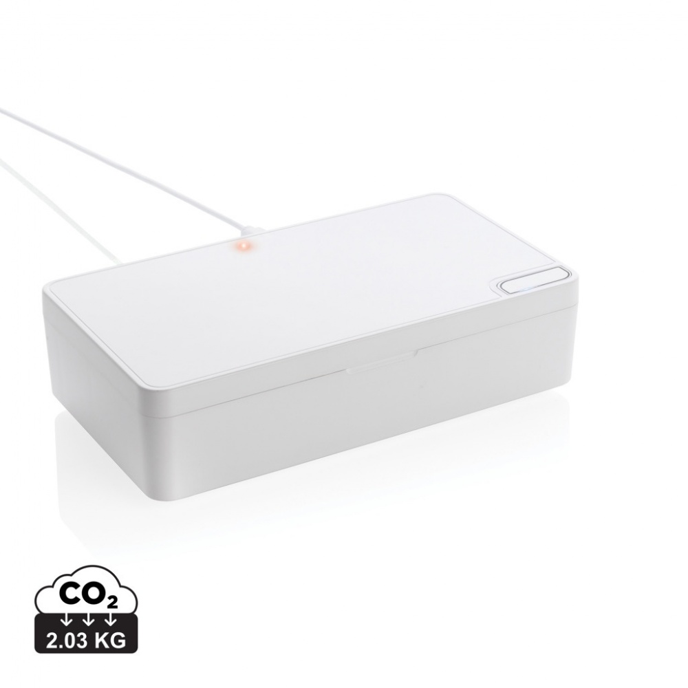 Logo trade business gift photo of: UV-C steriliser box