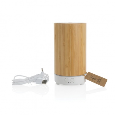 Logotrade corporate gift picture of: RCS recycled plastic and bamboo aroma diffuser