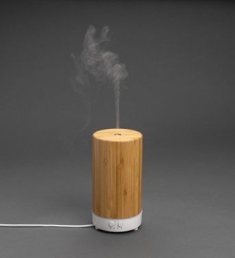 Logotrade advertising products photo of: RCS recycled plastic and bamboo aroma diffuser