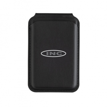 Logo trade promotional product photo of: Magstand RCS recycled PU magnetic phone wallet with stand