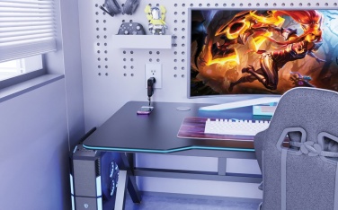 Logo trade promotional giveaways image of: Urban Vitamin Oxnard 5 in 1 65W universal charger