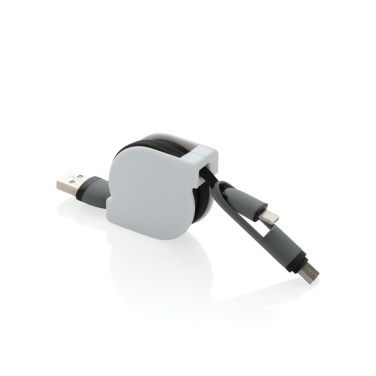 Logotrade promotional merchandise image of: 3-in-1 retractable cable