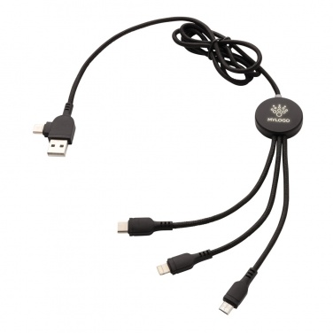 Logotrade business gift image of: Light up logo 6-in-1 cable