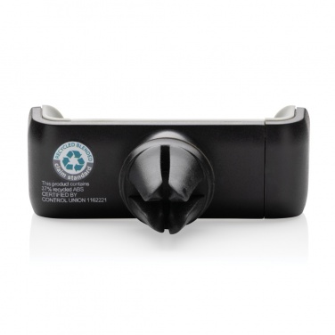 Logo trade promotional merchandise picture of: Acar RCS recycled plastic 360 degree car phone holder
