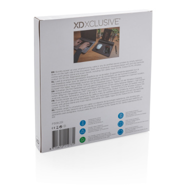 Logo trade corporate gifts picture of: Air mousepad with 5W wireless charging and USB