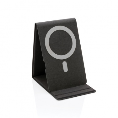 Logo trade promotional item photo of: Artic Magnetic 10W wireless charging phone stand