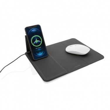 Logo trade advertising products image of: Artic Magnetic 10W wireless charging phonestand