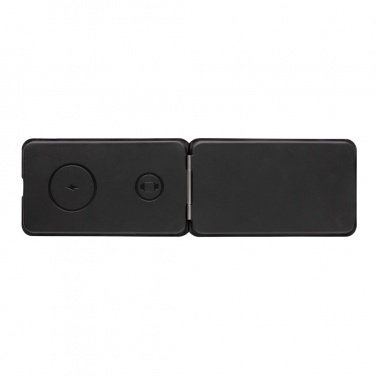 Logo trade promotional giveaway photo of: Swiss Peak RCS rPU 15W  3-in-1 magnetic wireless charger