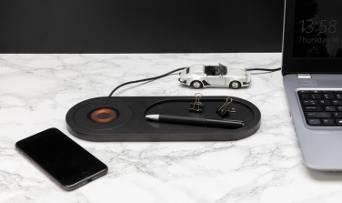 Logotrade promotional merchandise photo of: Encore 10W wireless charging valet tray