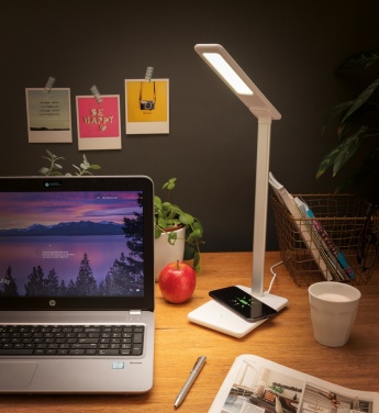 Logotrade business gifts photo of: 5W Wireless Charging Desk Lamp