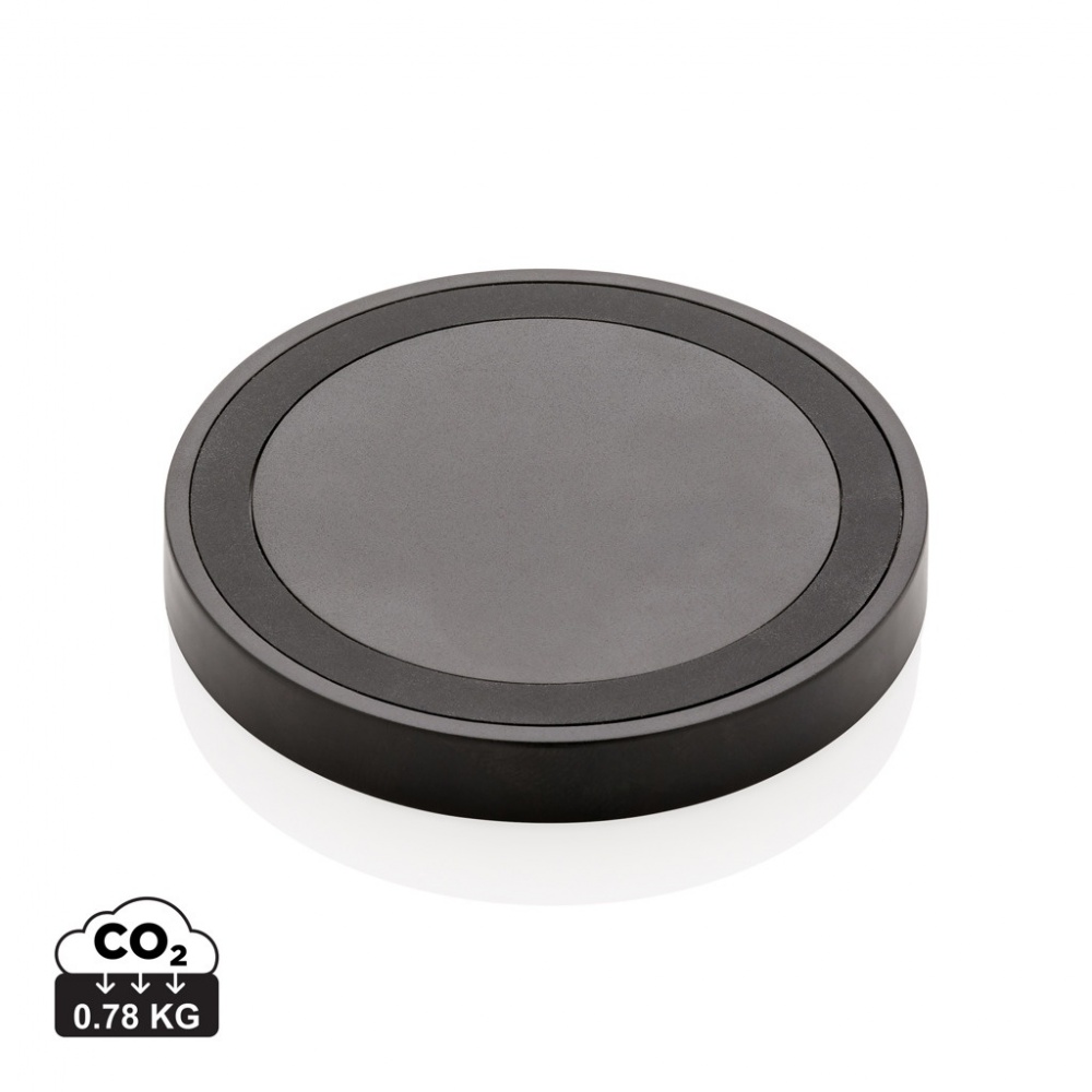 Logo trade promotional gift photo of: 5W wireless charging pad round