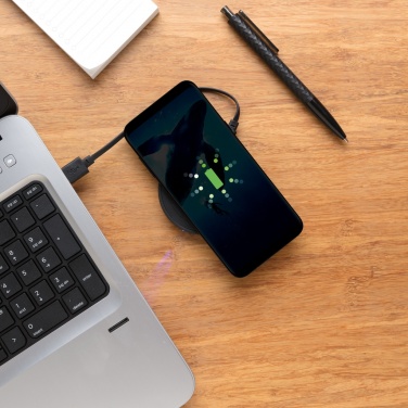 Logotrade promotional item picture of: 5W wireless charging pad round
