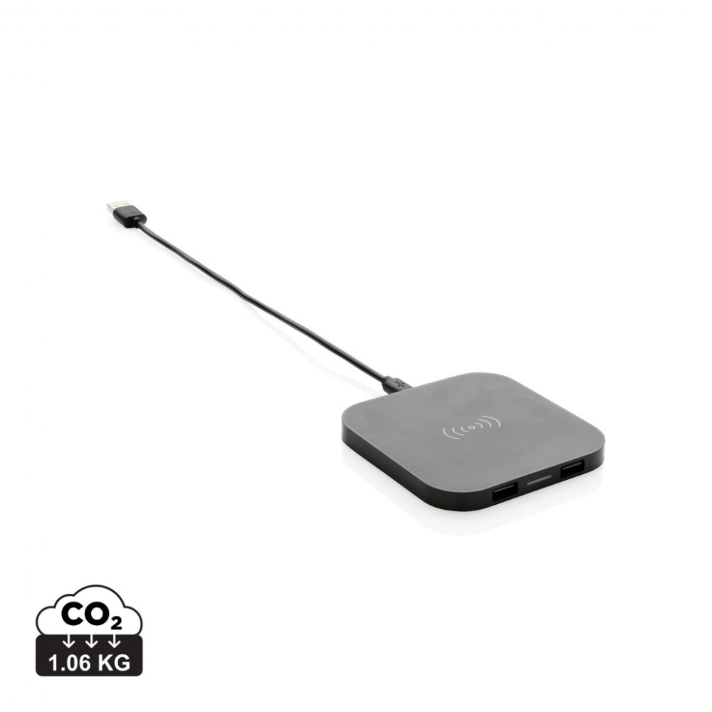 Logo trade advertising products picture of: Wireless 5W charging pad