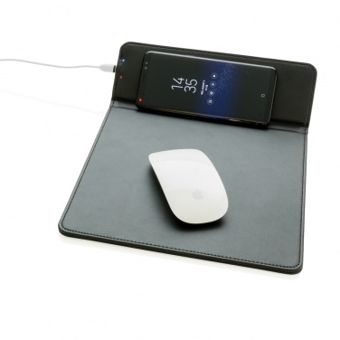 Logotrade promotional merchandise photo of: Mousepad with 5W wireless charging