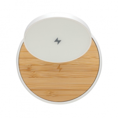 Logotrade promotional gifts photo of: Ontario RCS rplastic 15W magnetic charging 2 in 1 stand