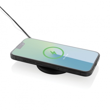 Logo trade promotional merchandise image of: Magnapad 15W RCS rplastic magnetic 3 in 1 charging pad