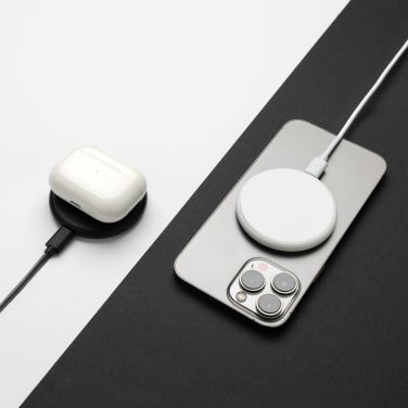 Logo trade advertising products picture of: Magnapad 15W RCS rplastic magnetic 3 in 1 charging pad