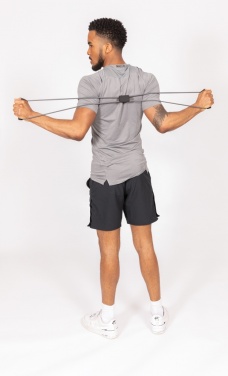 Logo trade promotional merchandise image of: Fitness 8 shape exercise band in pouch