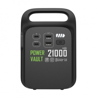 Logo trade promotional gifts picture of: Power Vault RCS rplastic 21000 mAh portable power station