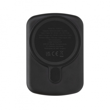 Logotrade corporate gift picture of: MagBoost RCS recycled plastic 5000 mah magnetic powerbank