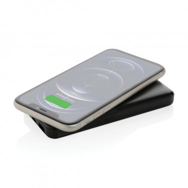 Logo trade corporate gifts picture of: RCS standard recycled plastic wireless powerbank